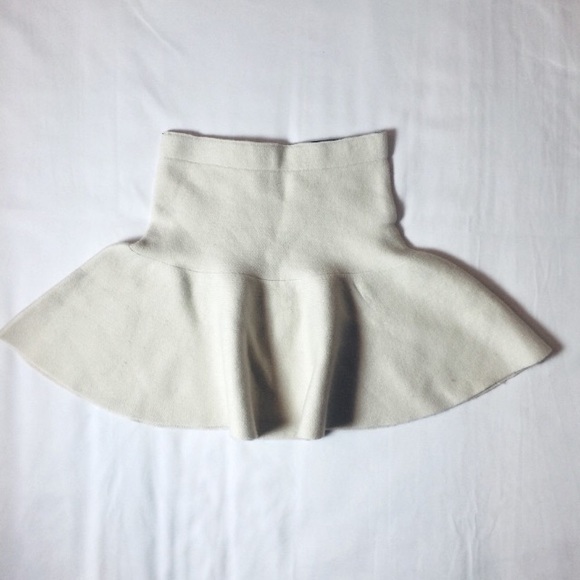 Shaci Blue Cream Skirt Size: Small - Picture 4 of 7